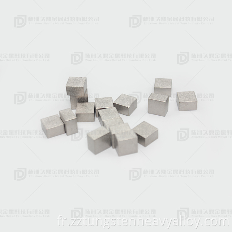 custom- made size tungsten alloys cube